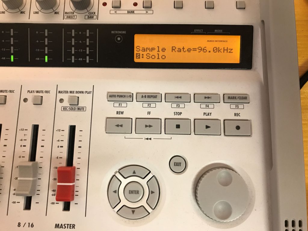 6 - Sample Rate Displays and Solo - R16 is Fully Booted