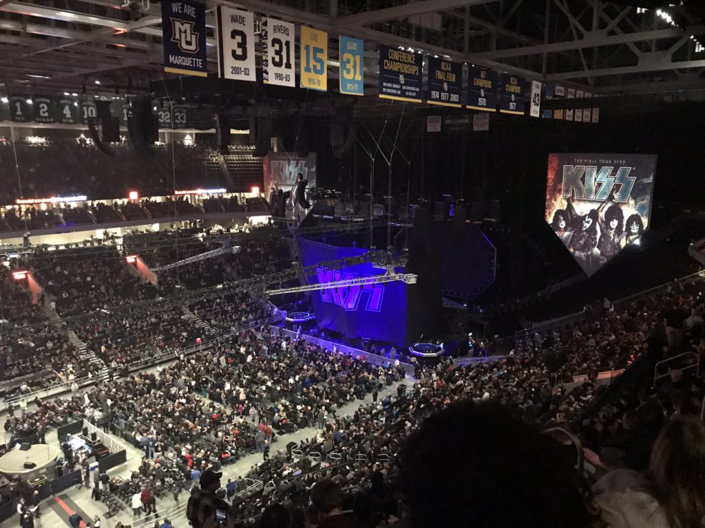 Kiss 2019 Fiserv Forum - Before the Show